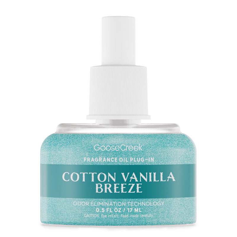 Cotton Vanilla Breeze Odor Eliminating Plug-in Refill JG2