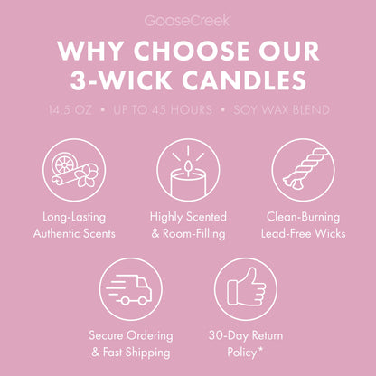 Lilac Garden 3-Wick Candle
