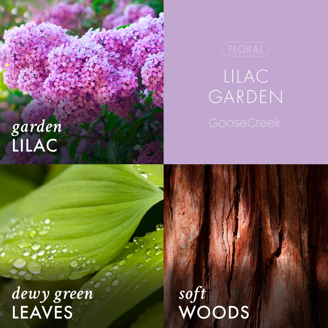 Lilac Garden 7oz Single Wick Candle