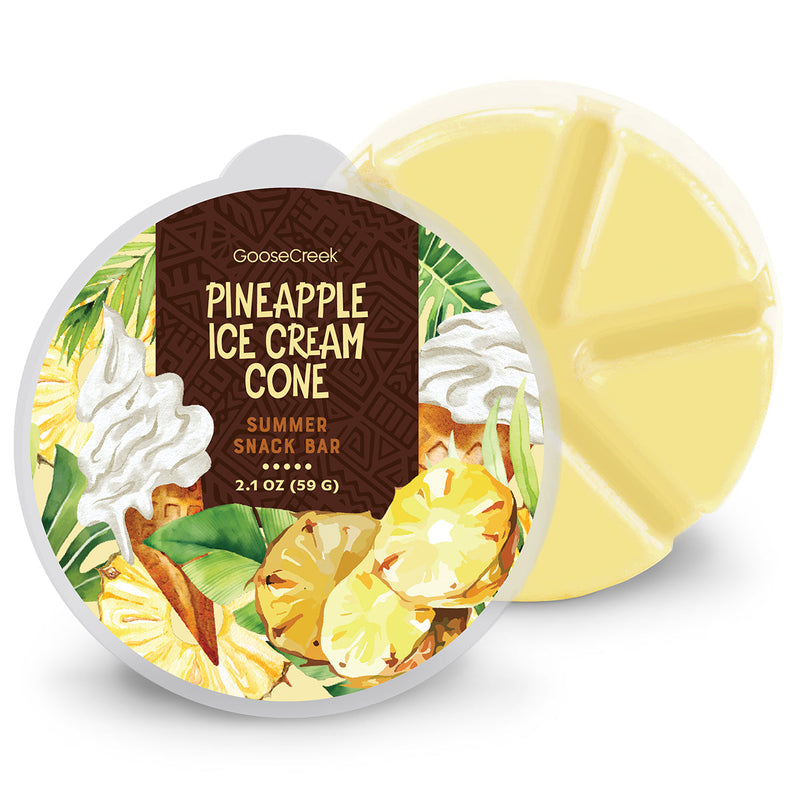 Pineapple Ice Cream Cone Wax Melt 2SV