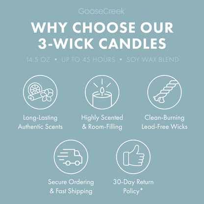 Thyme & Terra 3-Wick Candle